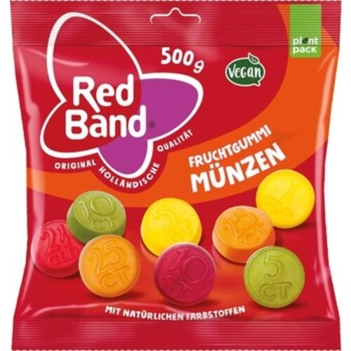 Red Band - Winegum Munten 500 Gram