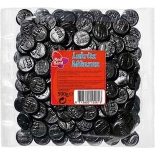 Red Band - Drop Munten 500 Gram