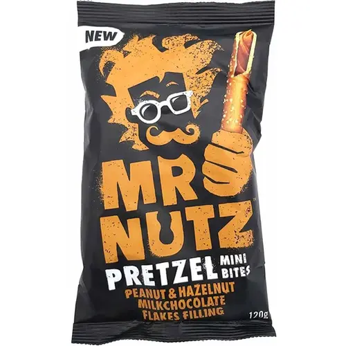 Mr. Nutz - Pretzel Chocolade 120 Gram