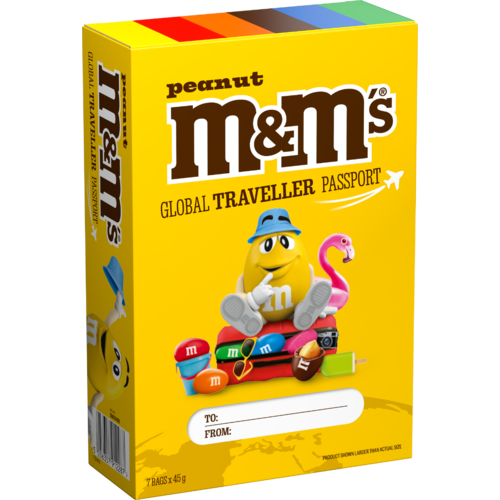 M&M's - Peanut Traveller Passport 315 Gram