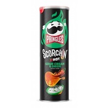 Pringles - Scorchin' Hot Sour Cream & Onion 158 Gram