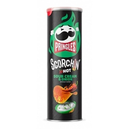 Pringles - Scorchin' Hot Sour Cream & Onion 158 Gram