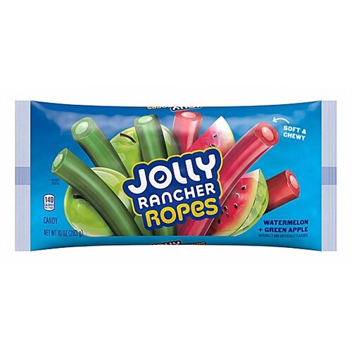 Jolly Rancher - GuJolly Rancher - Ropes Watermelon & Green Apple 283 Grammmies Sour Awesome Reds 184 Gram - Copy
