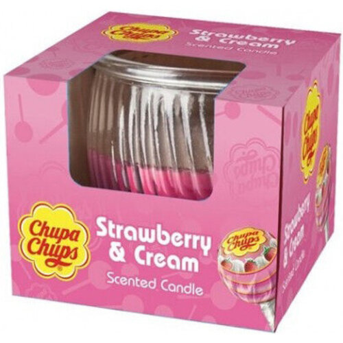 Chupa Chups - Cherry Scented Strawberry & Cream 85 Gram