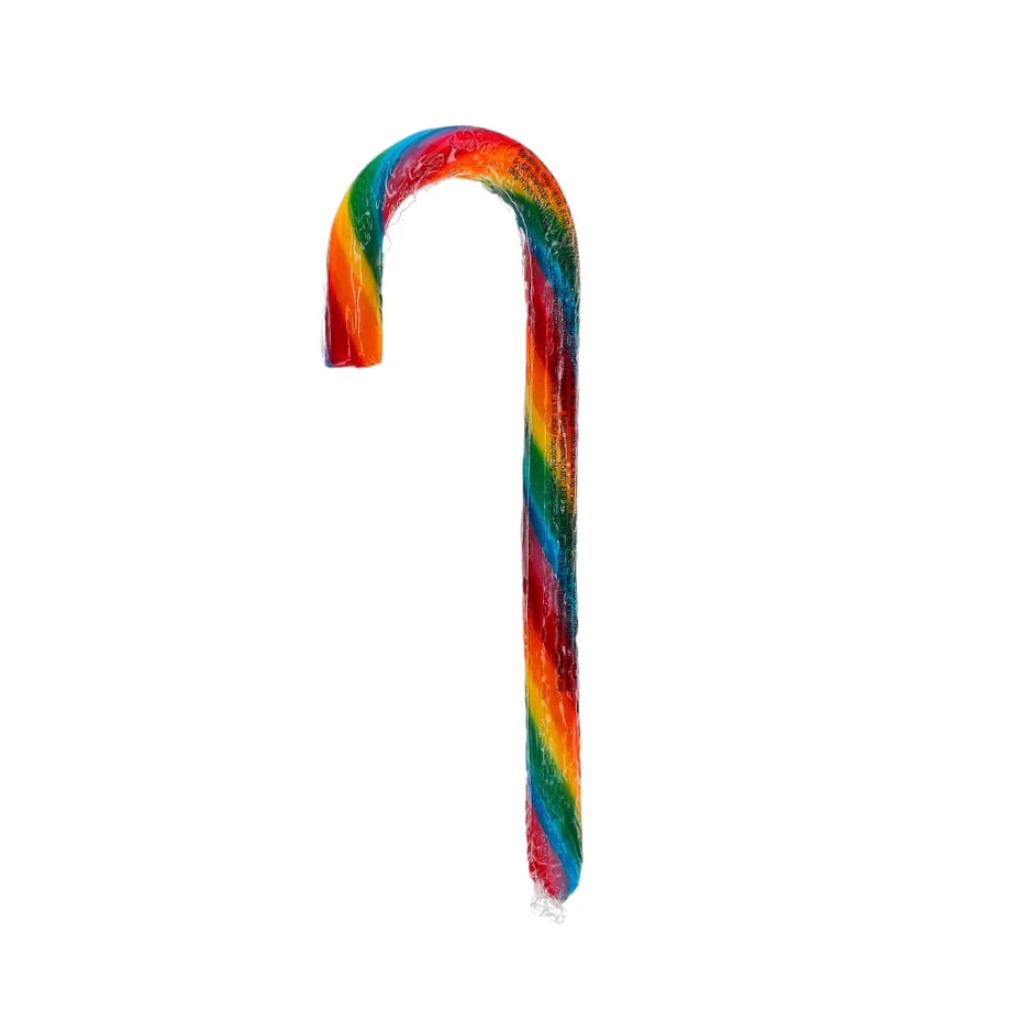 Rainbow Candy Cane 20 Gram afbeelding