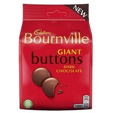 Cadbury - Bournville Giant Buttons Dark Chocolate 110 Gram