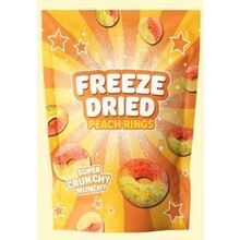Freeze Dried - Peach Rings 55 Gram
