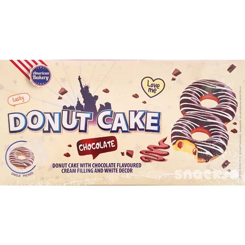 American Bakery - Donut Cake Chocolate 135 Gram (Halal)