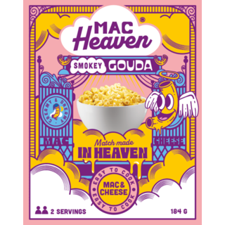 Mac Heaven - Mac & Cheese Smokey Gouda 184 Gram