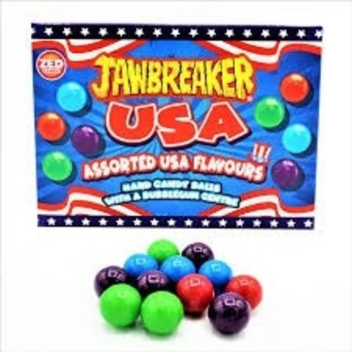 Zed Candy - Box USA Jawbreakers 140 Gram (Halal)