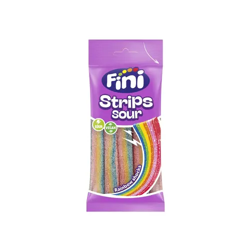 Fini - Sour Strips 75 Gram 12 Zakjes (Halal)