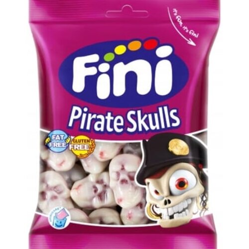 Fini - Pirate Skulls 75 Gram 12 Stuks (Halal) Fini - Pirate Skulls 75 Gram 12 Stuks (Halal)