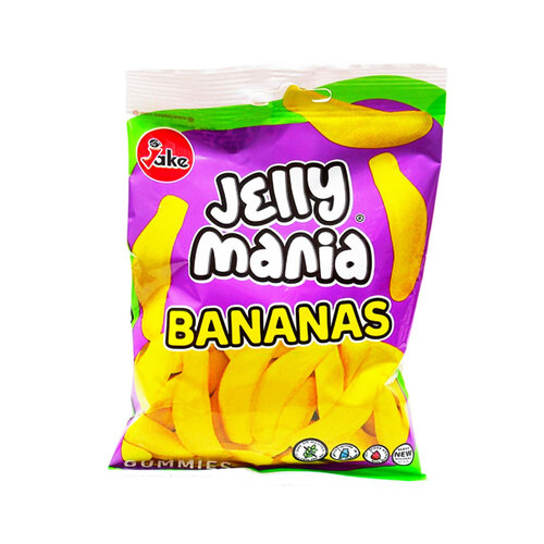 Jake - Jelly Mania  Bananas 100 Gram (Halal)