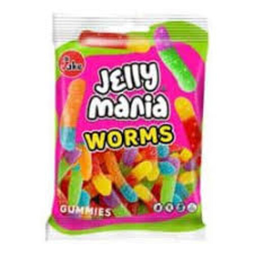 Jake - Jelly Mania Worms 100 Gram (Halal)