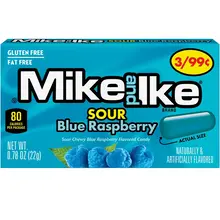 Mike&Ike - Sour Blue Raspberry 22 Gram