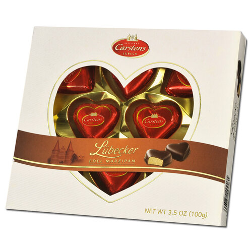 Carstens - Marsepein Hartjes 100 Gram