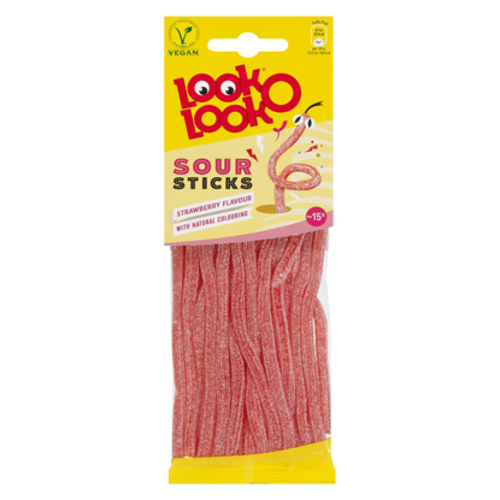 Look O Look - Strawberry Sticks 90 Gram