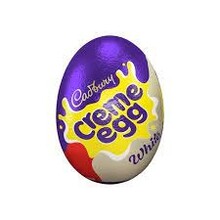 Cadbury - White Creme Egg 40 Gram 48 Stuks
