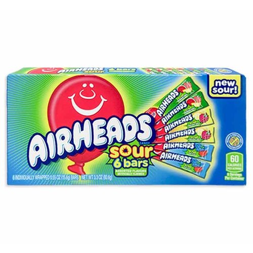 Airheads - Theatre Sour Box 93,6 Gram