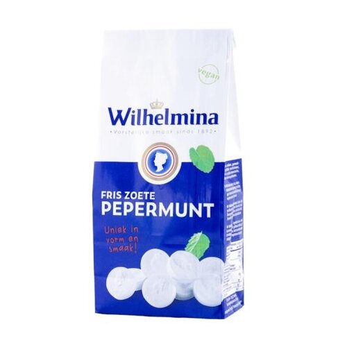 Wilhelminia - Pepermunt Fris Zoet 200 Gram Wilhelminia - Pepermunt Fris Zoet 200 Gram