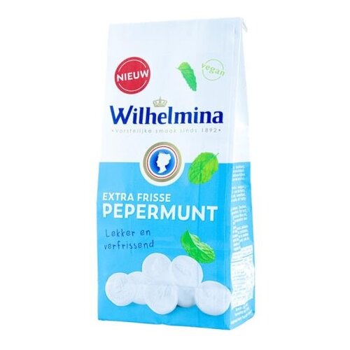 Wilhelminia - Pepermunt Extra Fris 200 Gram Wilhelminia - Pepermunt Extra Fris 200 Gram