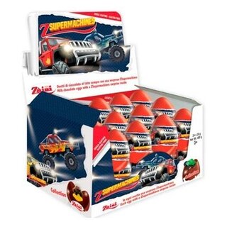 Zaini - Verrassingseieren Supermachines 24 Stuks