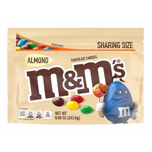 M&M's - Almond 244 Gram