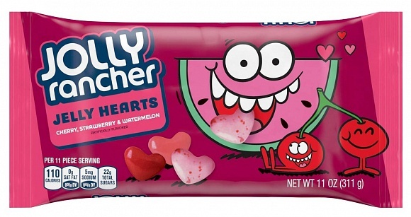 Jolly Rancher Jolly Rancher - Jelly Hearts 312 Gram afbeelding