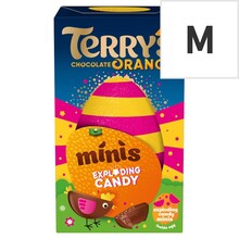 Terry's - Chocolate Orange Egg With Exploding Candy Minis 91 Gram