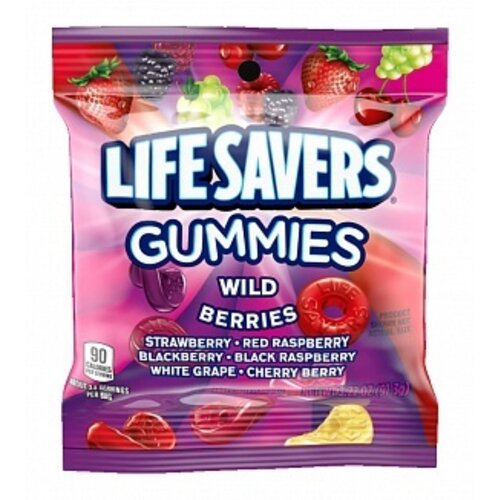 Lifesavers - Gummies Wild Berries 91 Gram