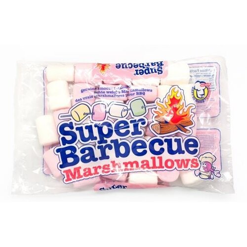 Super Barbecue Marsmallows Gekleurd 300 Gram