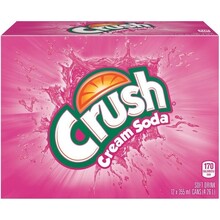 Crush - Cream Soda 355ml 12-Pack