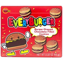 Every Burger Burger Shaped Chocolate Filled Cookies 66 Gram