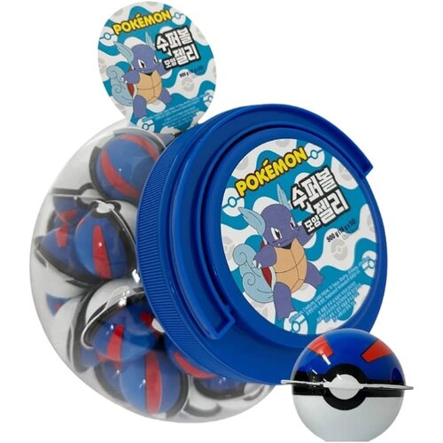 Pokemon Hyper Ball Shape Jelly Blue 1x