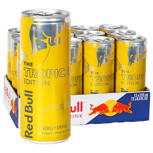Red Bull - The Tropcial Edtion 250ml 12 Stuks