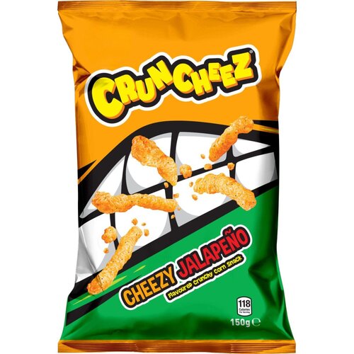 Cruncheez - Cheezy Jalapeno 150 Gram