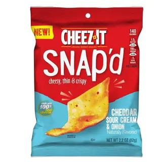Cheez-It - Snap'd Cheddar Sour Cream & Onion 62 Gram