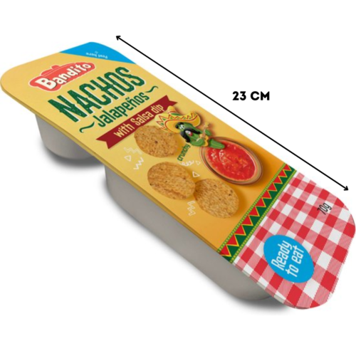 Bandito - Nacho Jalapenos Dip Set 70 Gram