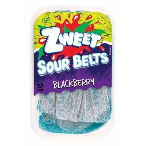 Zweet - Sour Belts Blackberry 285 Gram