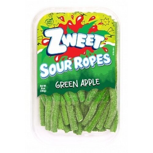 Zweet - Sour Ropes Green Apple 285 Gram