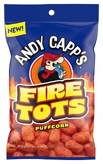 Andy Capp Andy Capp's - Fire Tots Puffcorn 43 Gram