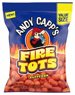 Andy Capp Andy Capp's - Fire Tots Puffcorn 106 Gram