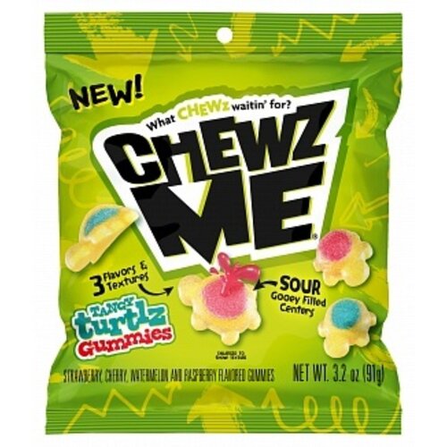 Chewz Me - Sour Tangy Turtlz Gummies 91 Gram