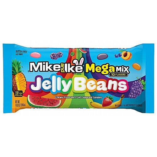Mike and - Ike Jelly Beans Mega Mix 396 Gram