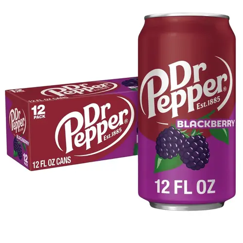 Dr Pepper - Blackberry 355ml 12 Blikjes