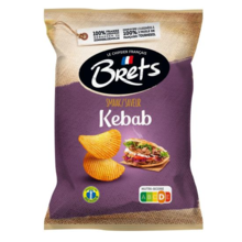 Brets - Kebab Chips 125 Gram 10 Stuks