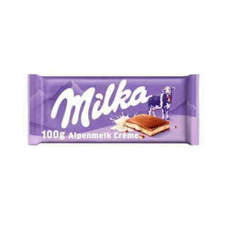 Milka - Alpenmelk Creme 100 Gram