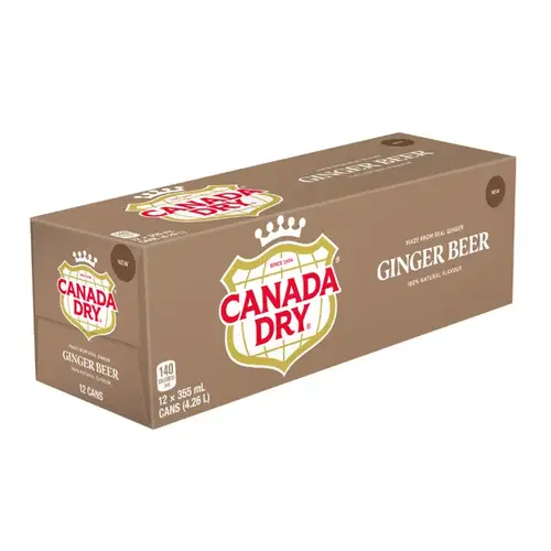 Canada Dry - Ginger Beer 355ml 12-Pack