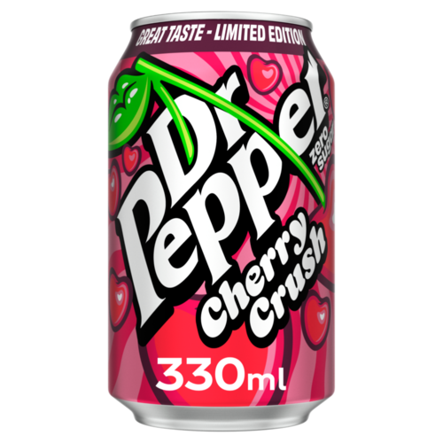 Dr Pepper -  Cherry Crush Zero Sugar 330ml