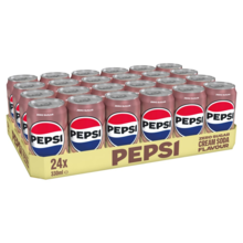 Pepsi - Cream Soda 330ml 24 Blikjes